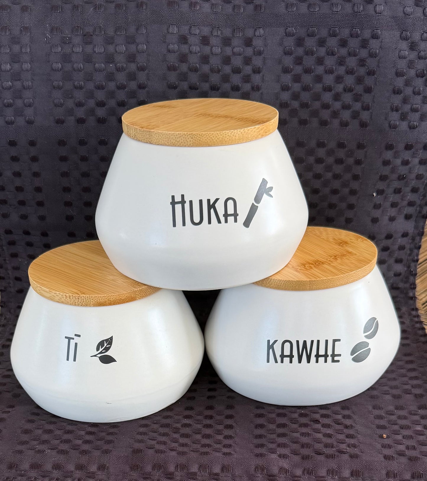 Ceramic Tea Coffee and Sugar Bowls