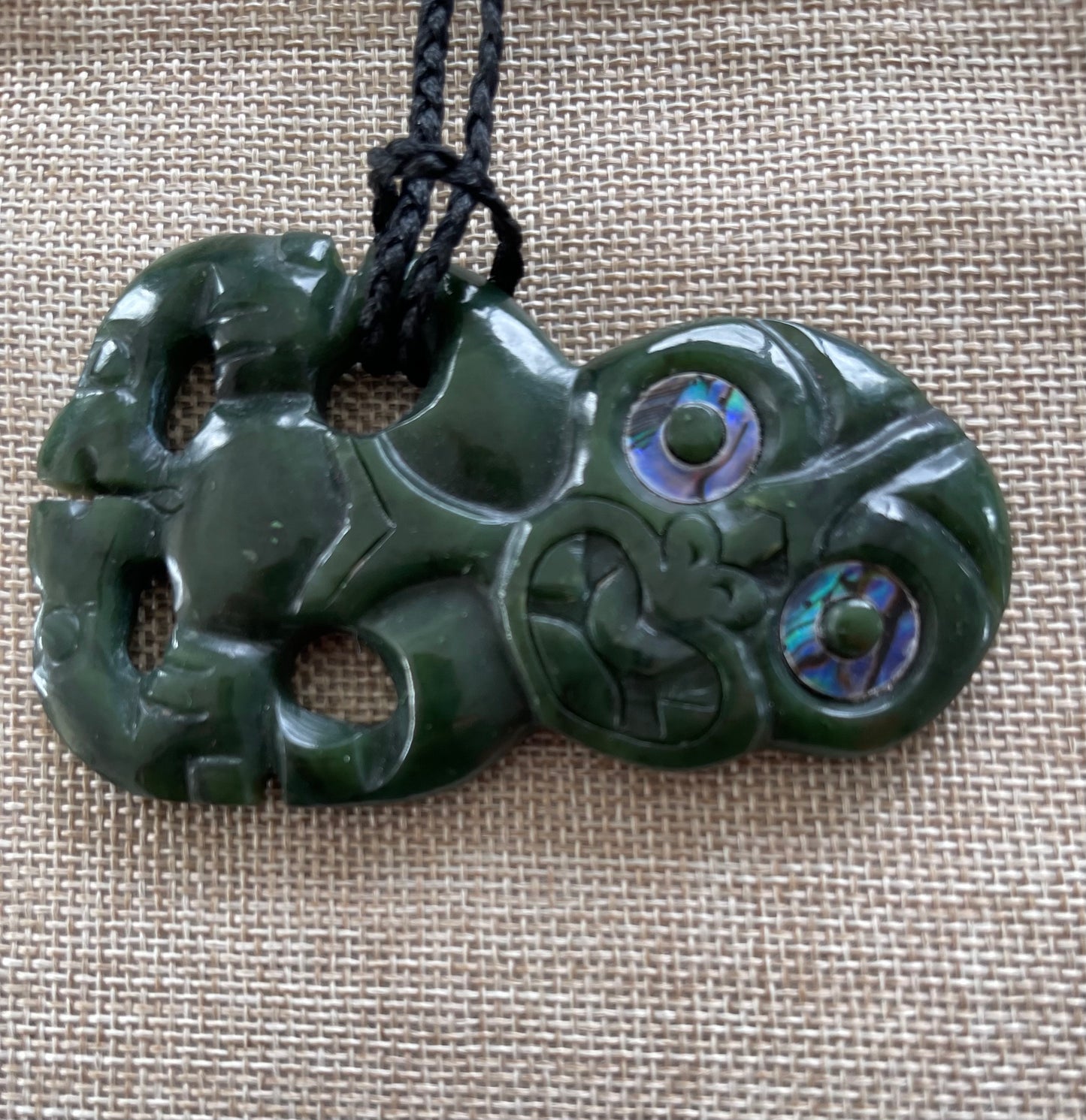 Tiki Pounamu Necklace