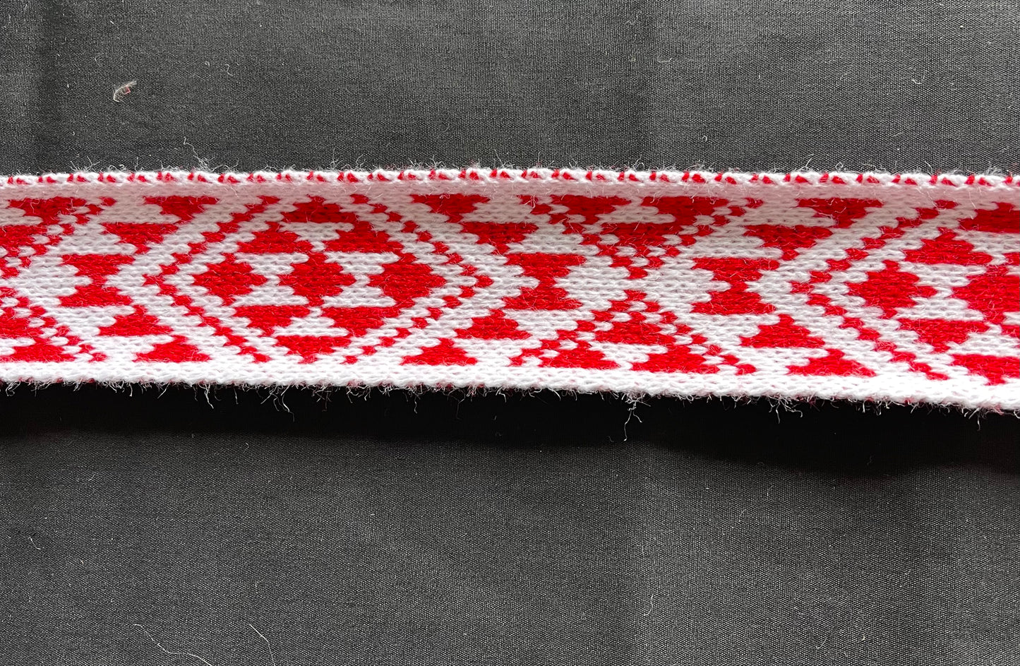 White and Red - Taniko Band 2inch