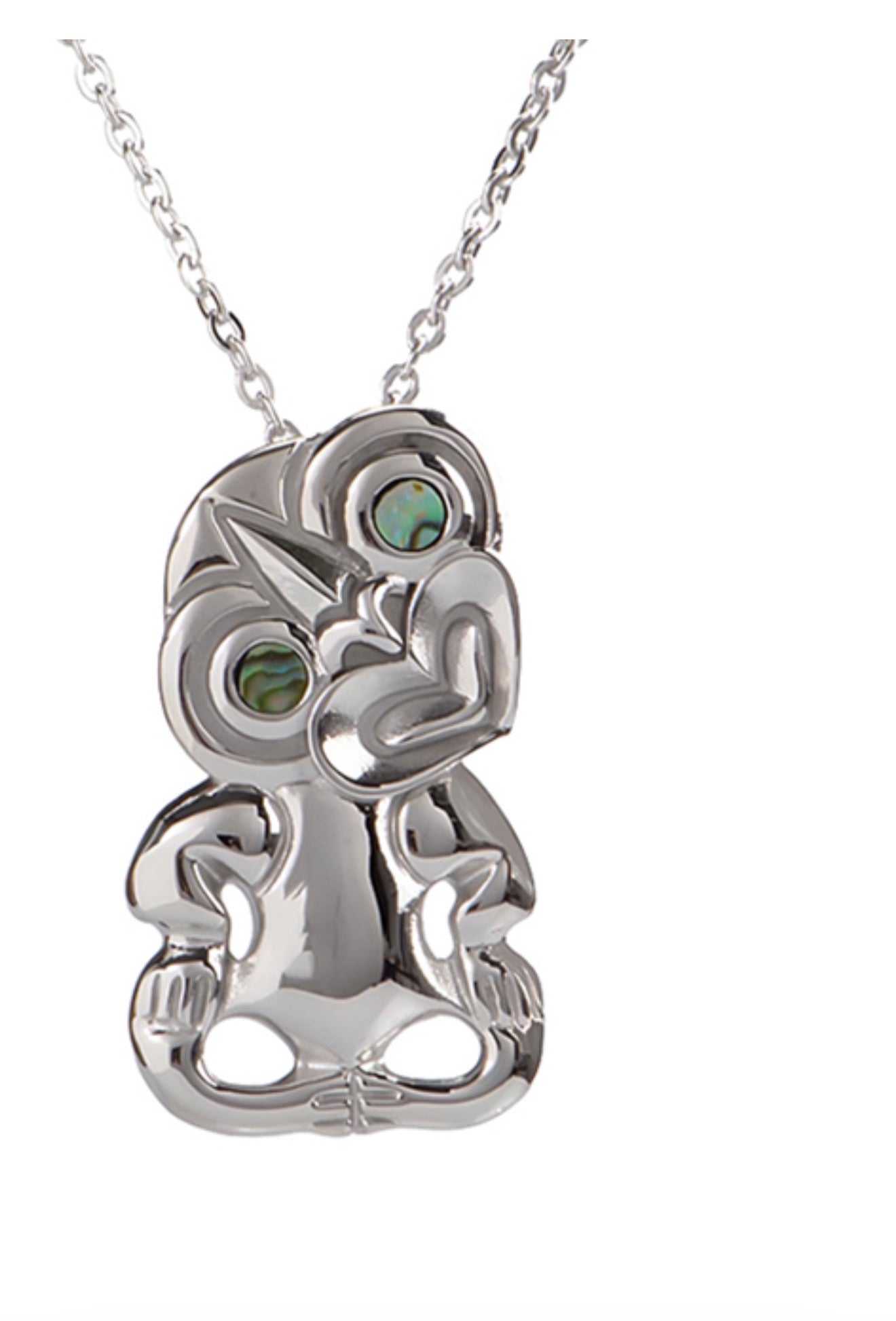Stainless Steel Tiki Necklace