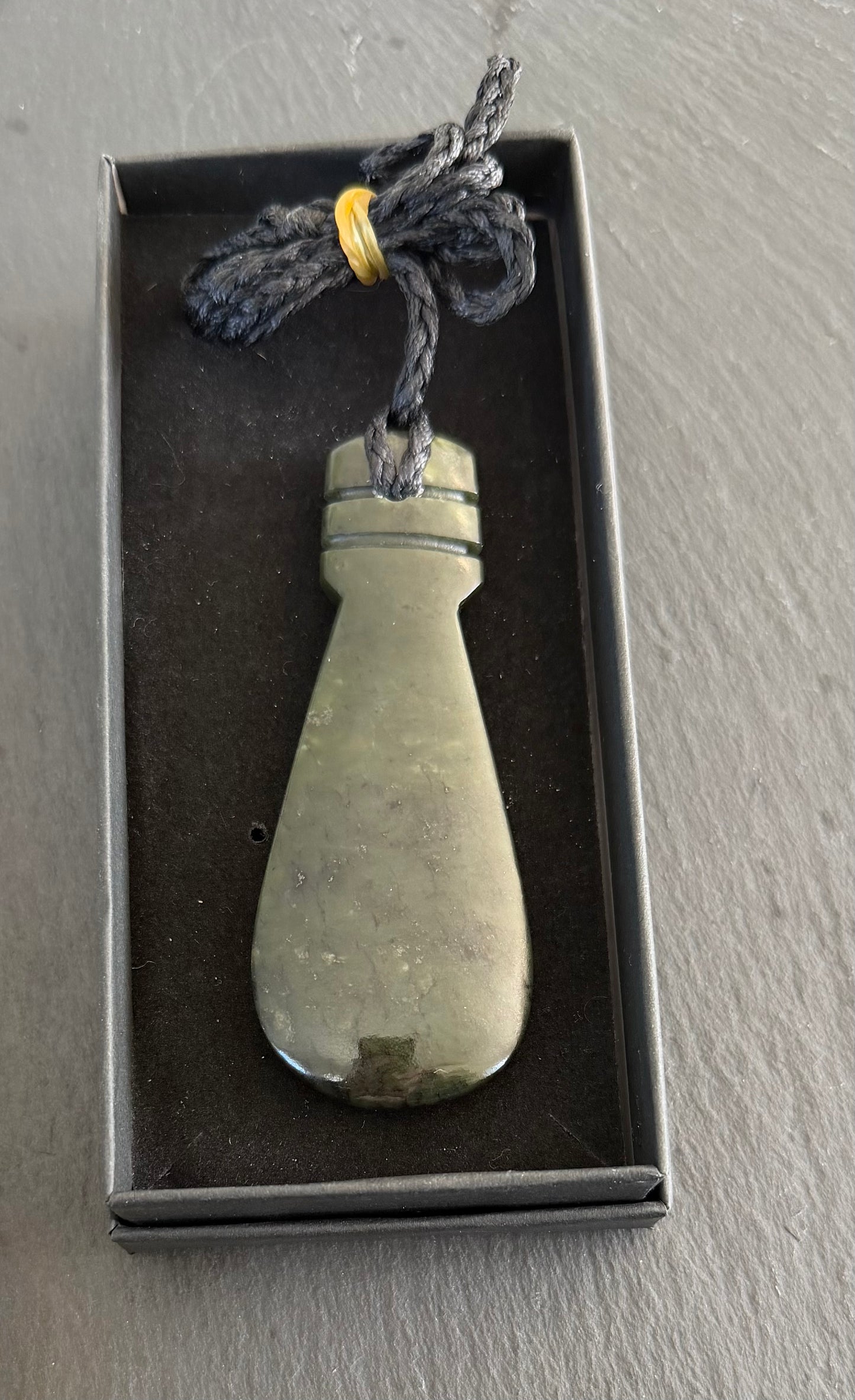 Patu Greenstone Pendant