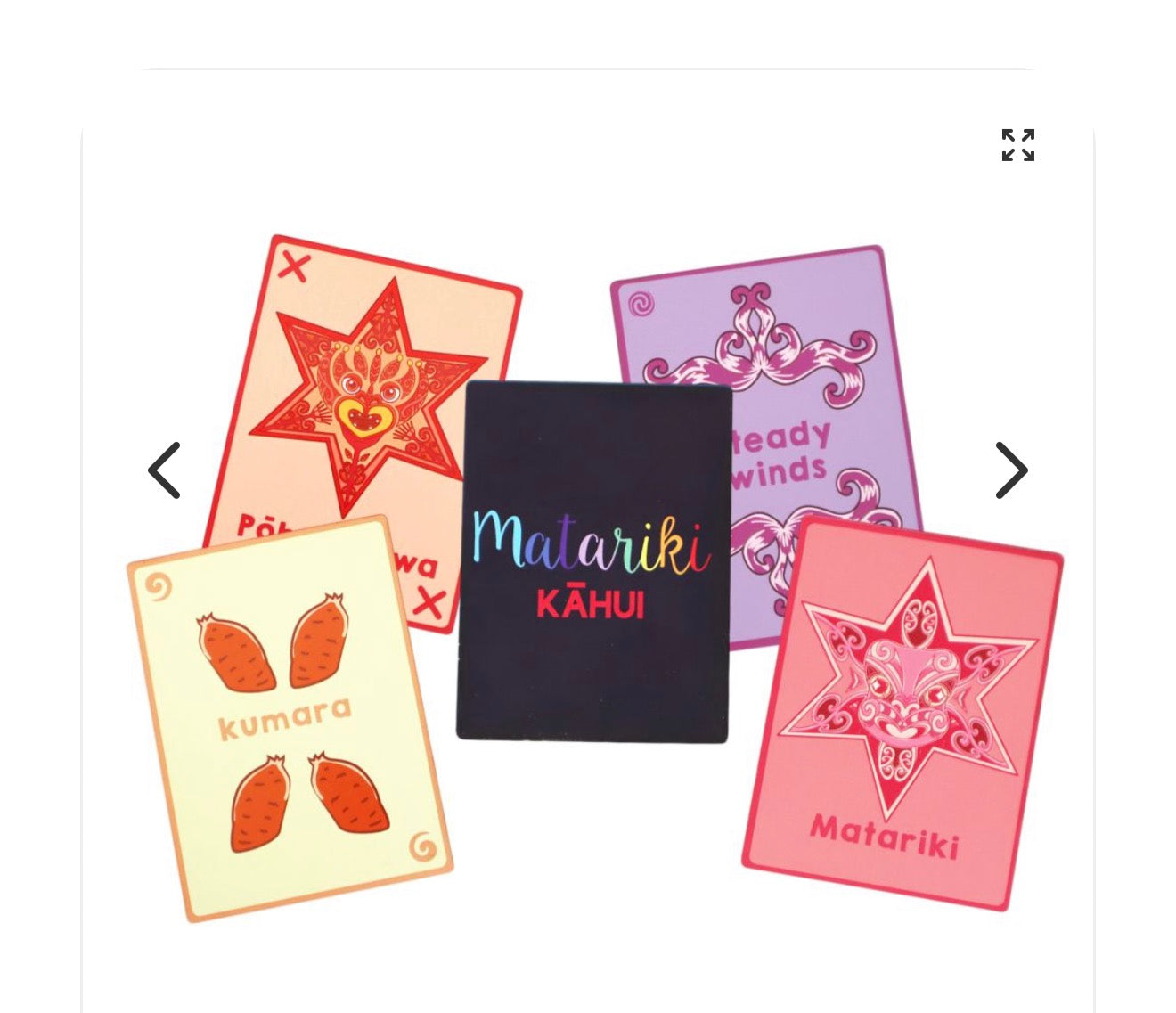 Matariki Kahui card game