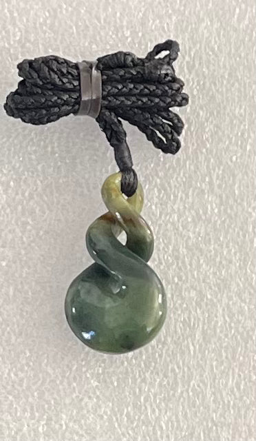 Little 4cm triple twist Pounamu Necklace