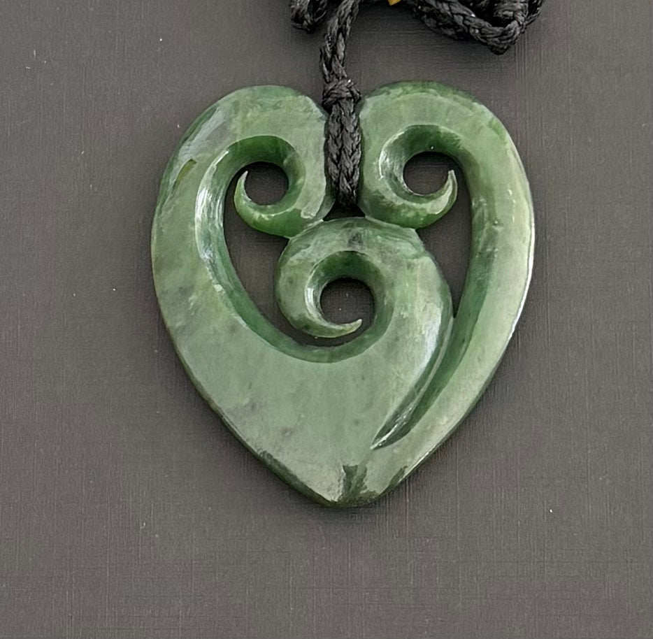 Koru Hearts - Pounamu Necklace
