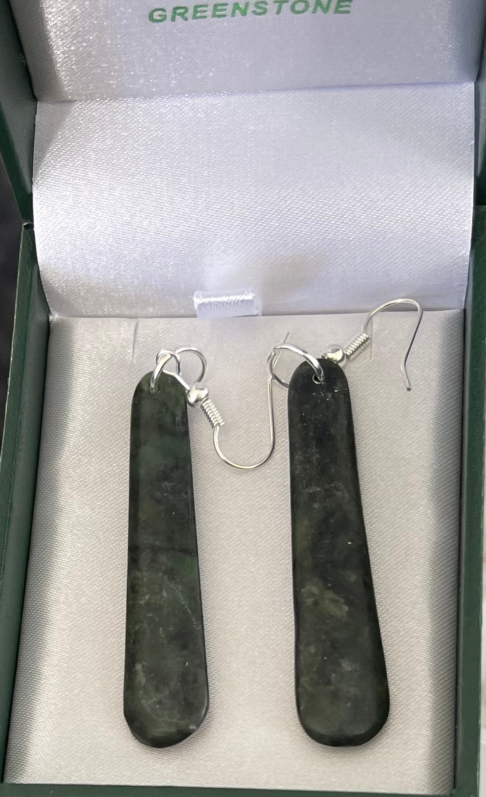 Toki Greenstone Earrings