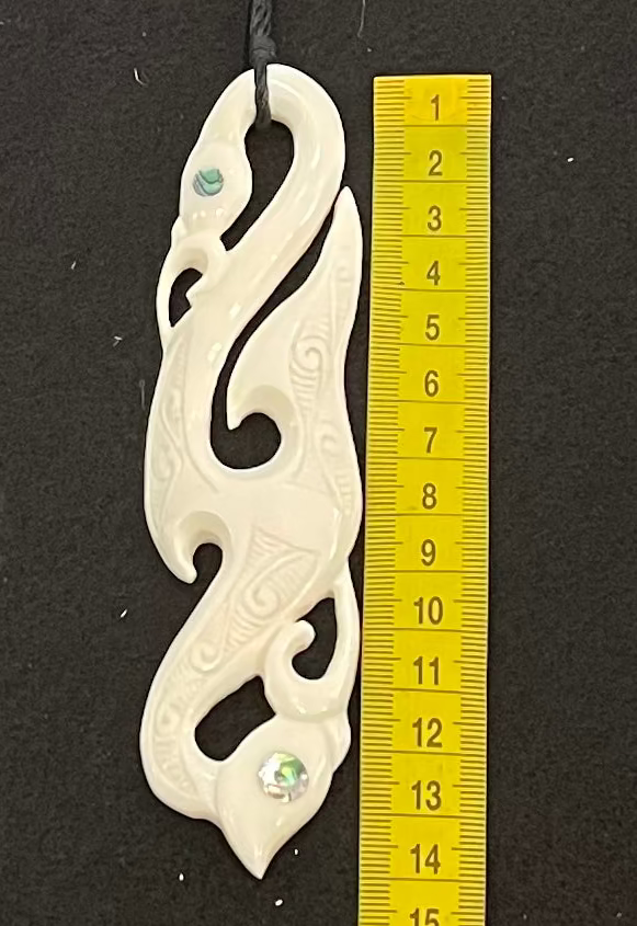 Manaia Carving - Bone Carving Designs - Maori Necklace