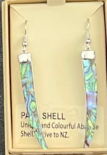 Paua Drop Earrings