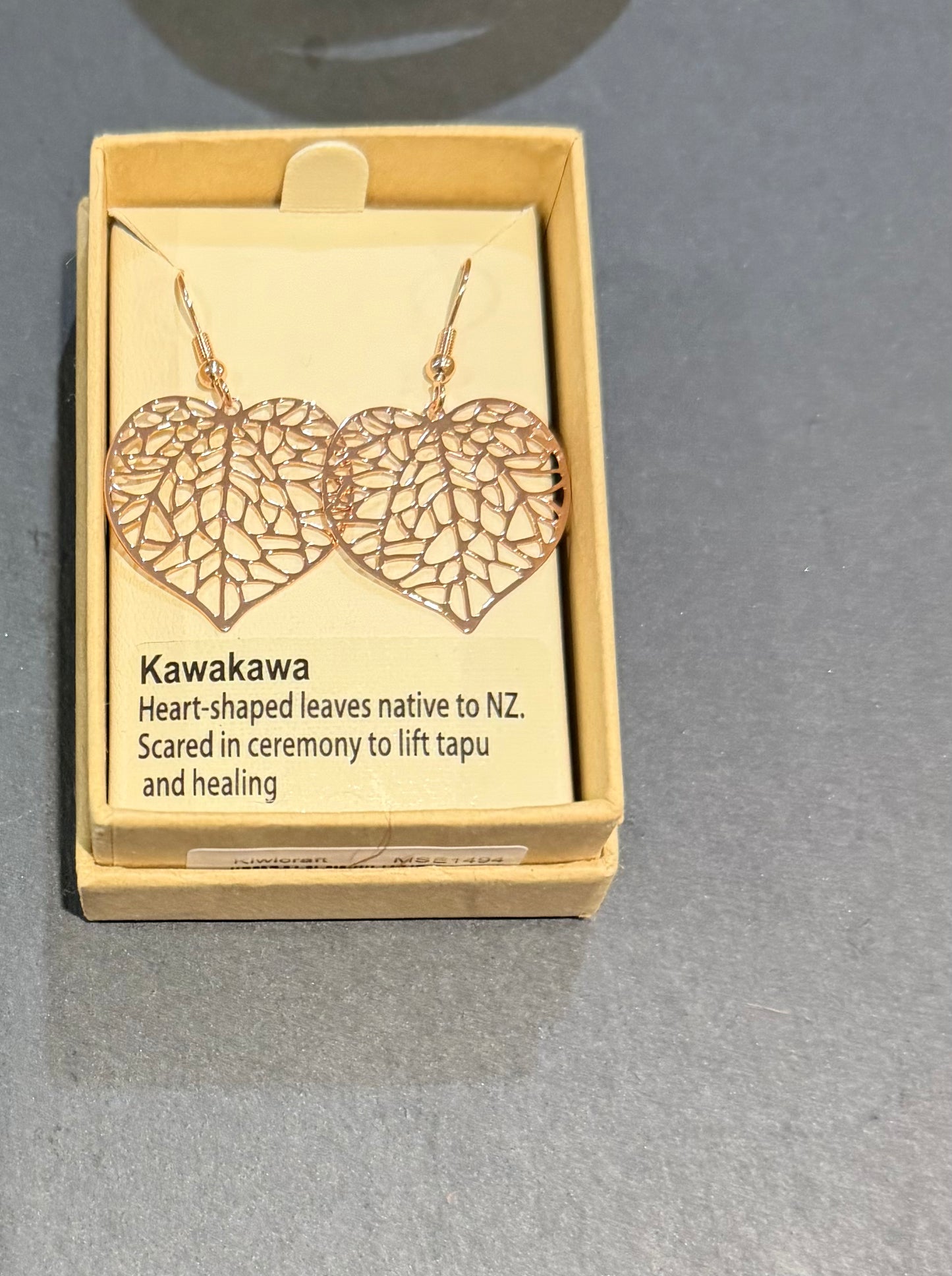 Gold Kawakawa Earrings