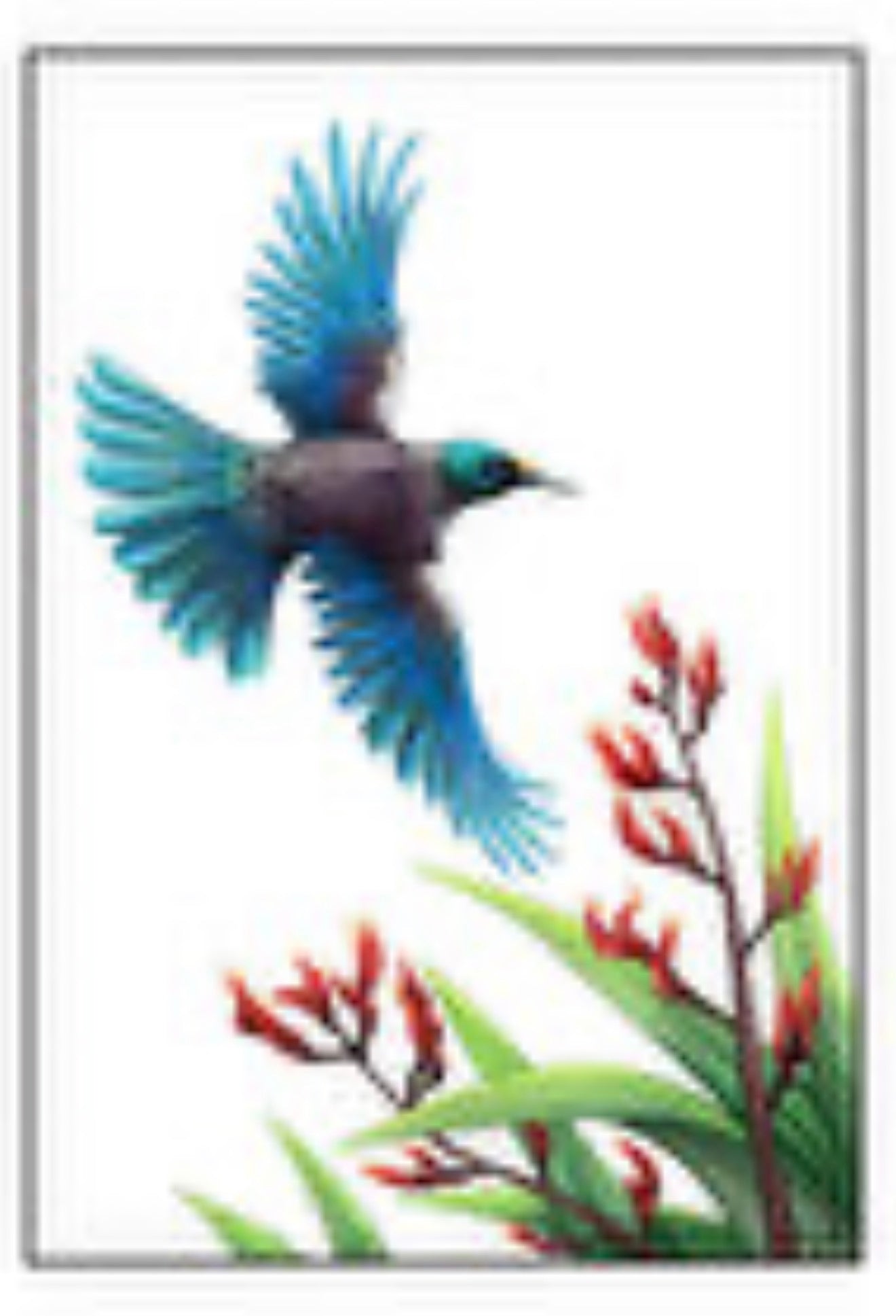 Tui On Flight LED Light Canvas Plus a Card To Match