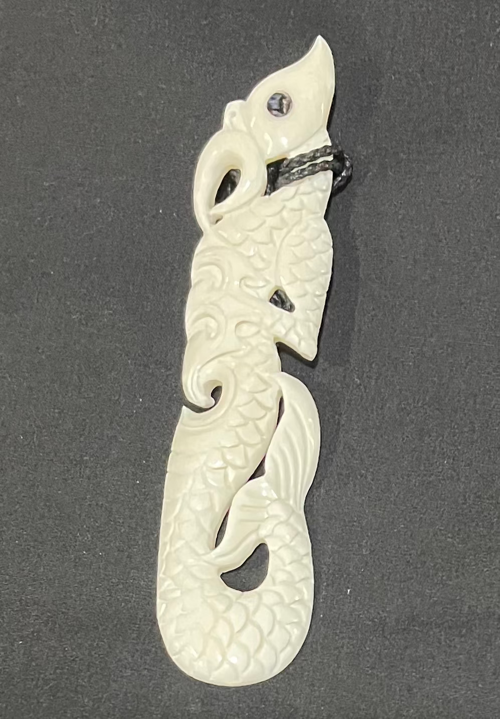 Manaia Carving - NZ Bone Carving - Maori Jewellery