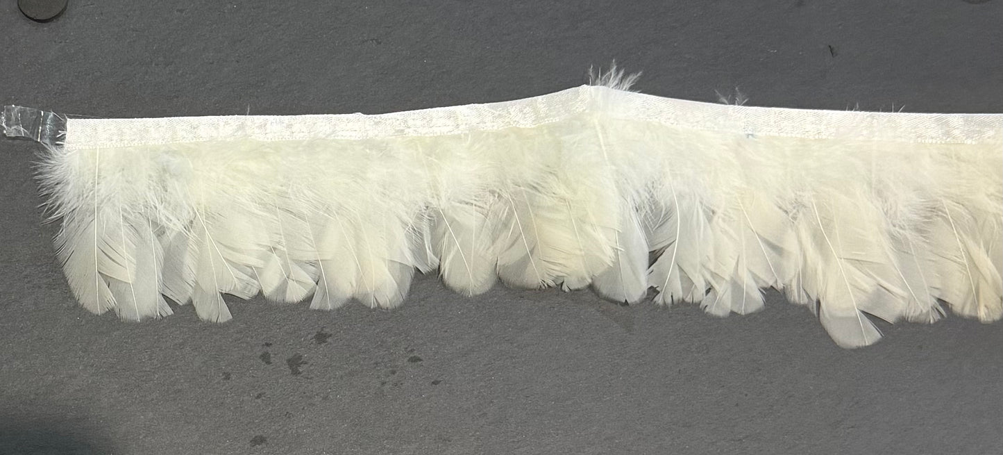 Cream Goose Feathers