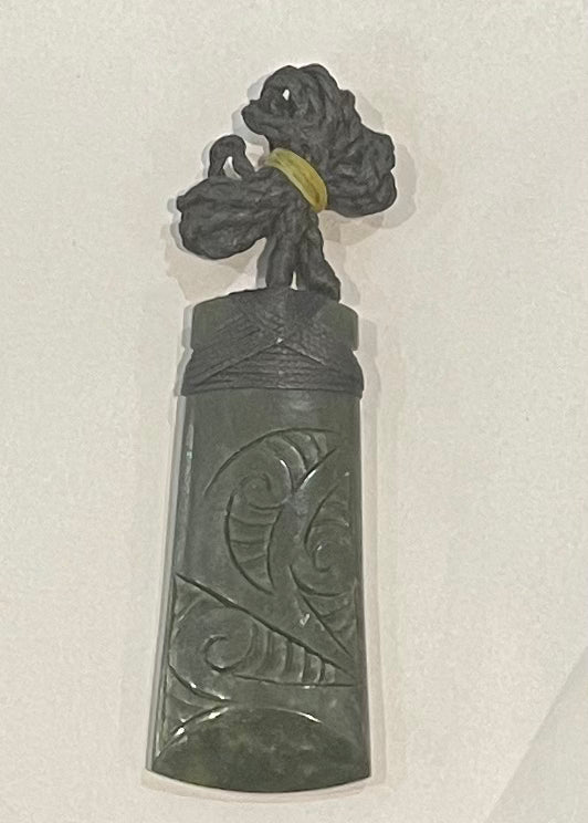 Engraved Toki Pounamu Necklace