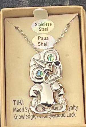 Stainless Steel Tiki Necklace