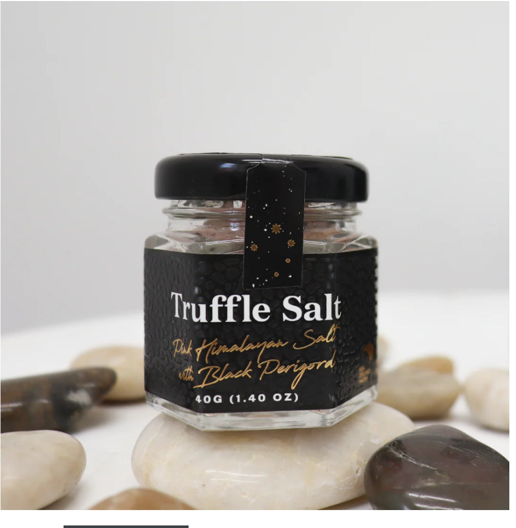 Ohiwa Pink Himalayan Black Truffle Salt