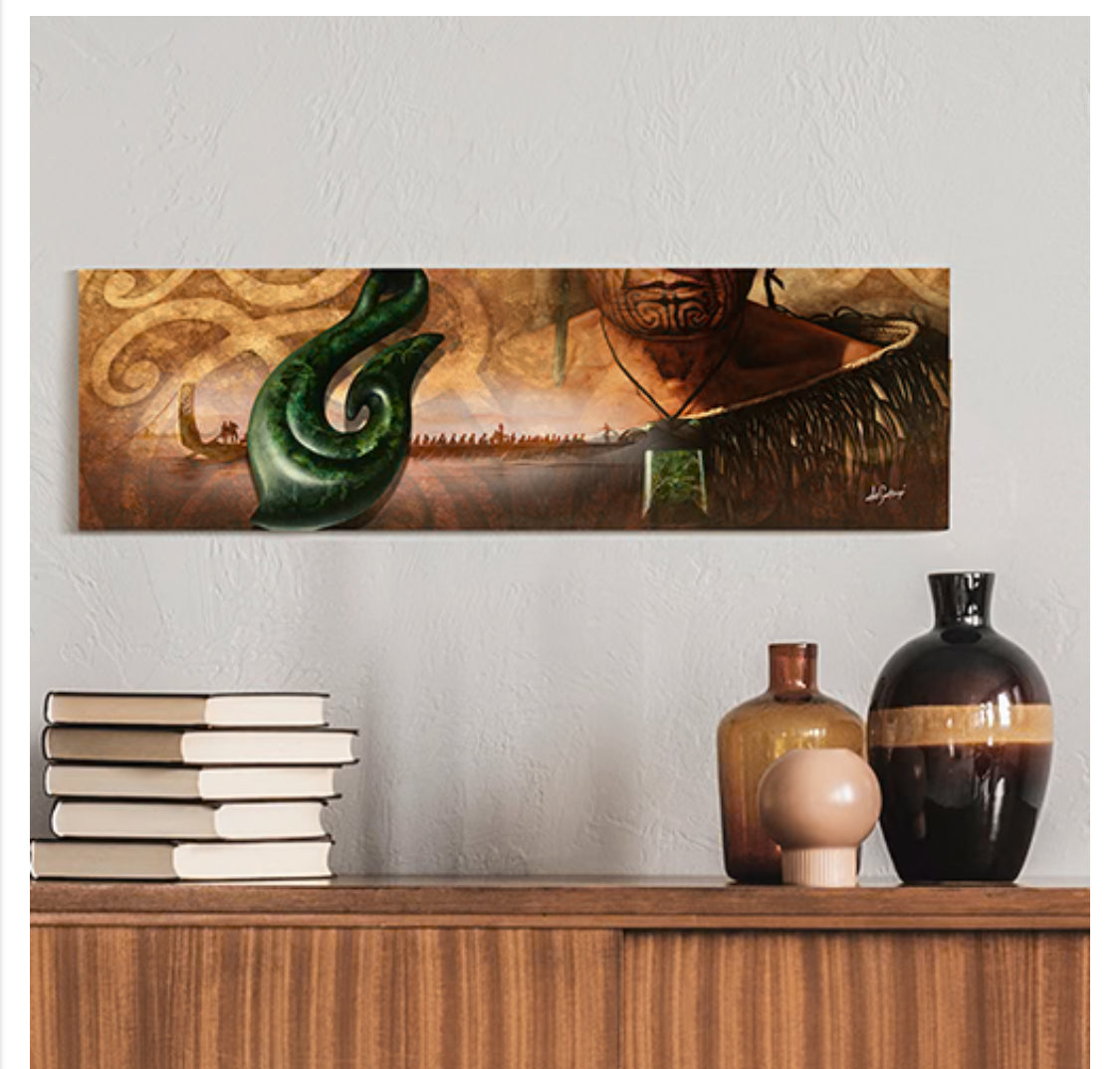 Crossing seas- Glass Art