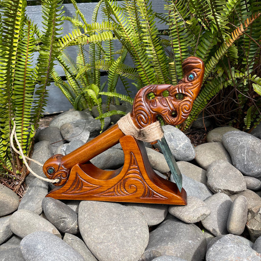 Toki Pounamu - Wood Carvings