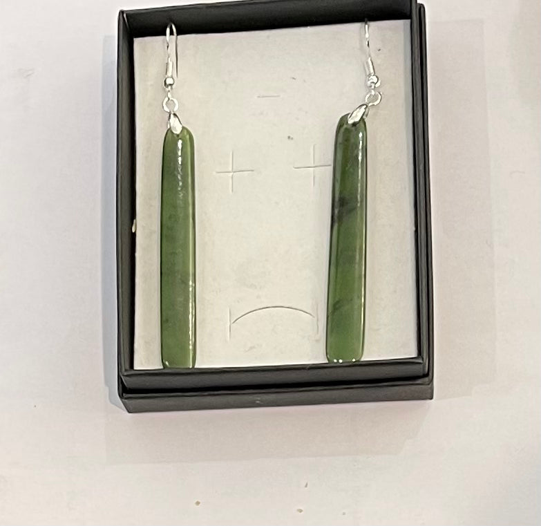 Pole Greenstone Earrings 10