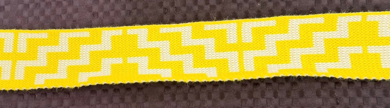 True Poutama Design Taniko Band 2.5in Yellow
