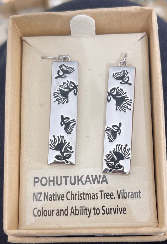Pohutukawa Earrings