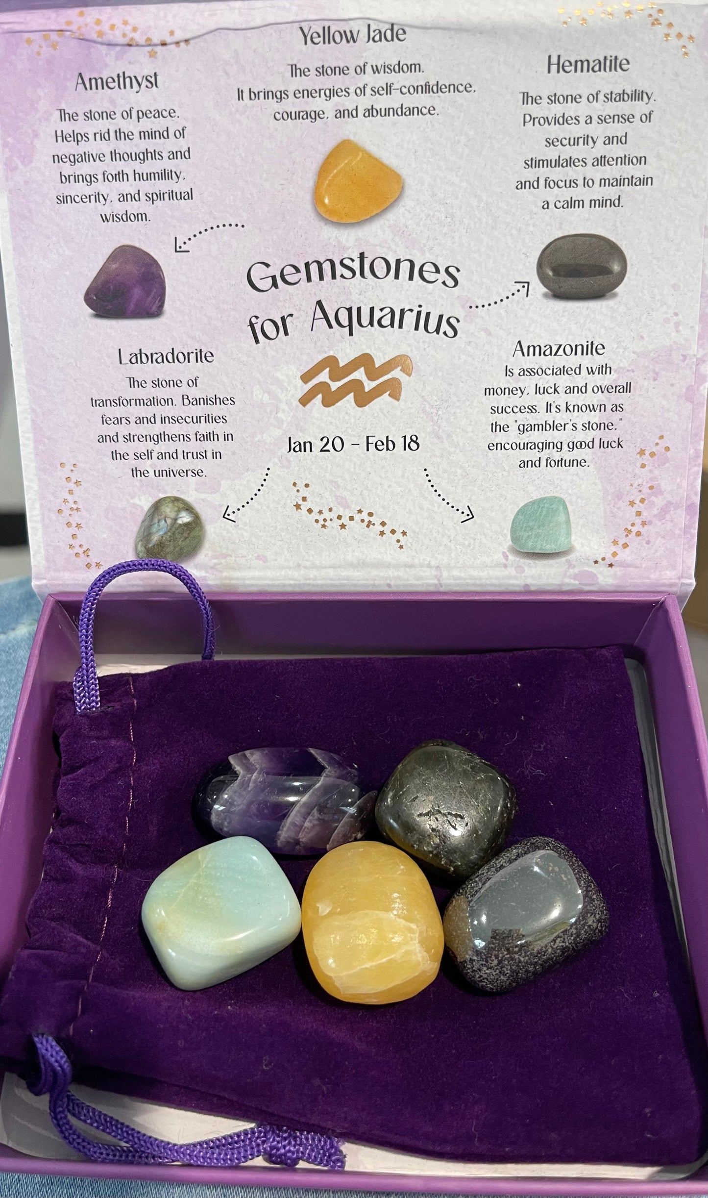 Aquarius Birthstone - Birthstones By Sign - Gemstones Online