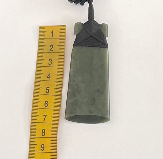 Semi Polished 7cm Greenstone Toki 3