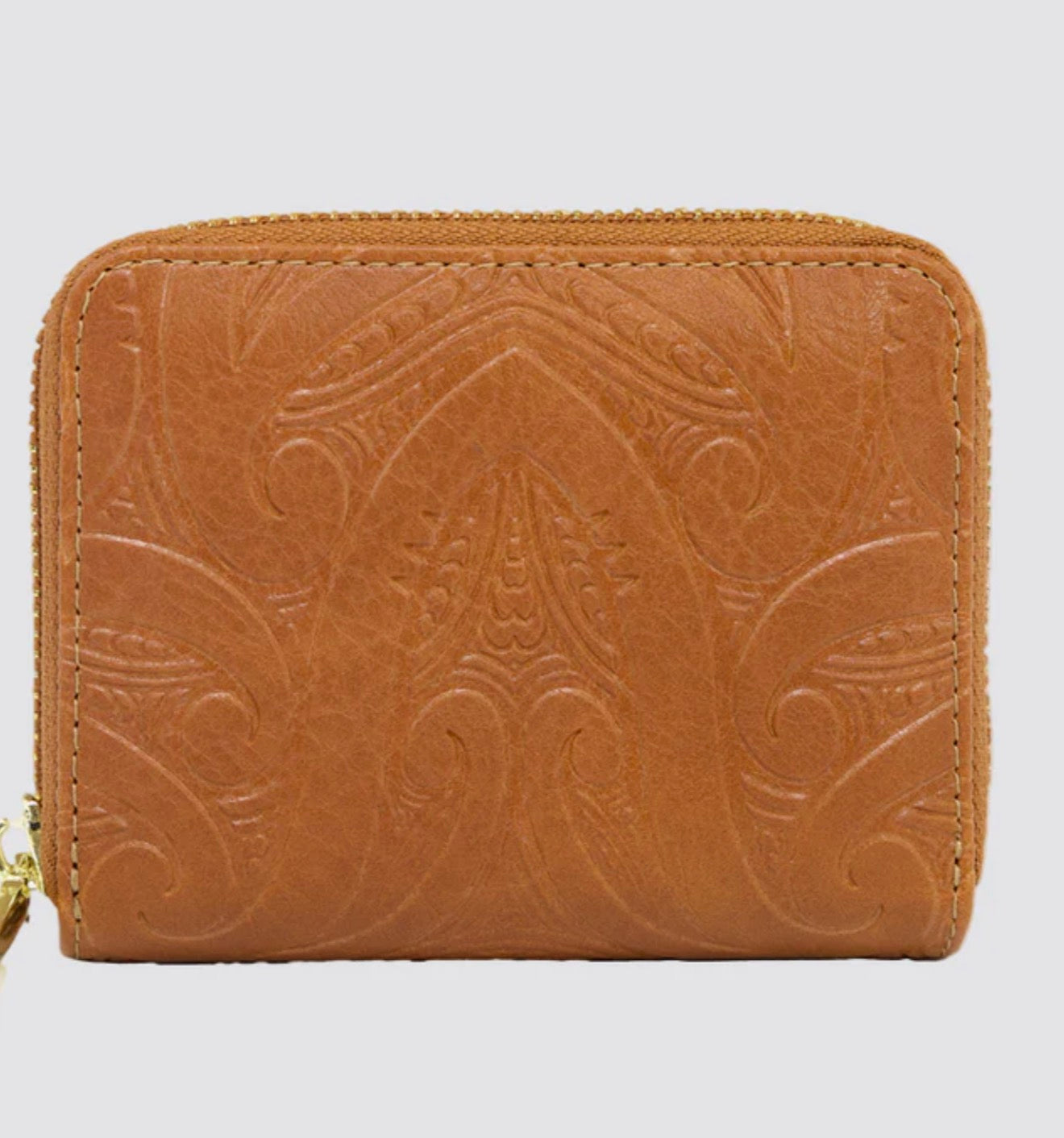 Maori Design Wallet Mission Bay - Miriama Grace Smith Tan