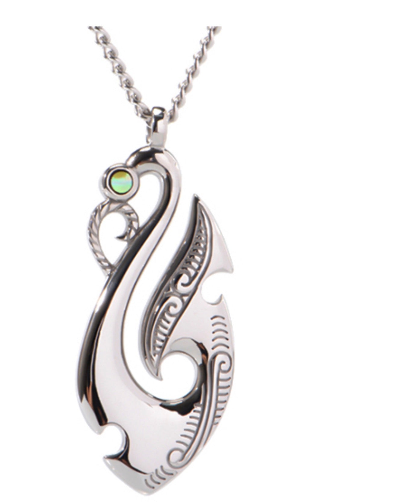 Stainless Steel Manaia Necklace