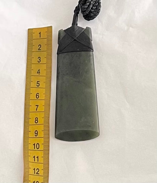 Semi Polished 9cm Greenstone Toki 2