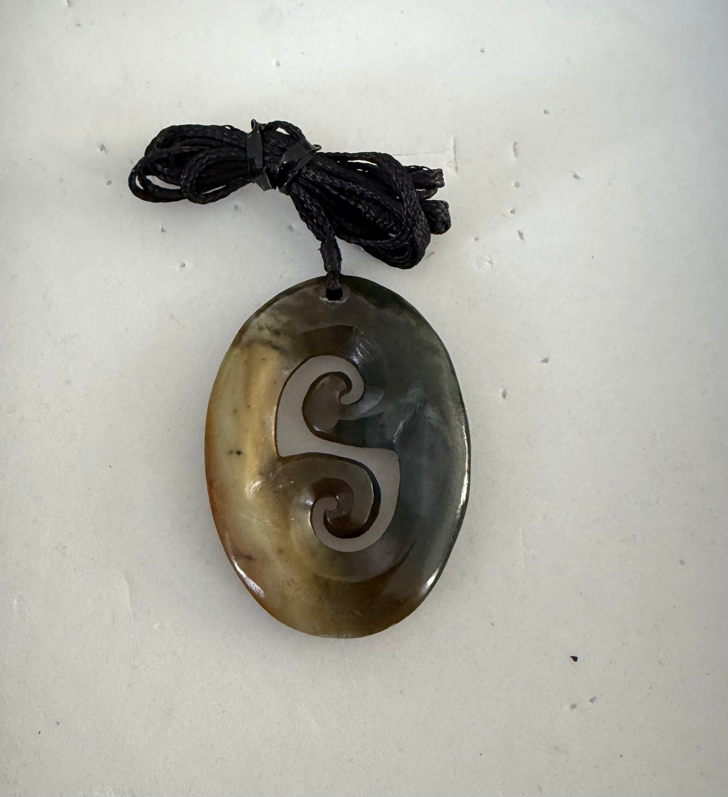 Koru flower jade - Pounamu Necklace