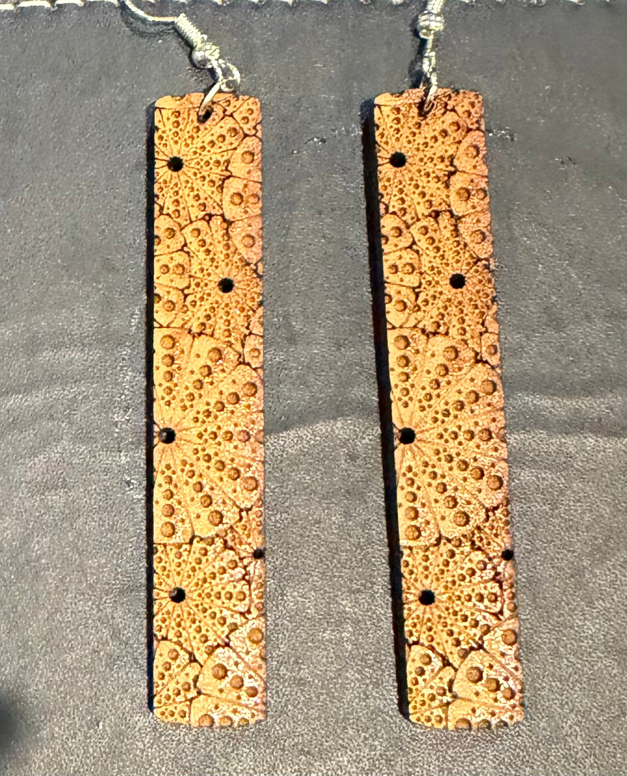 Wooden Kina Earrings