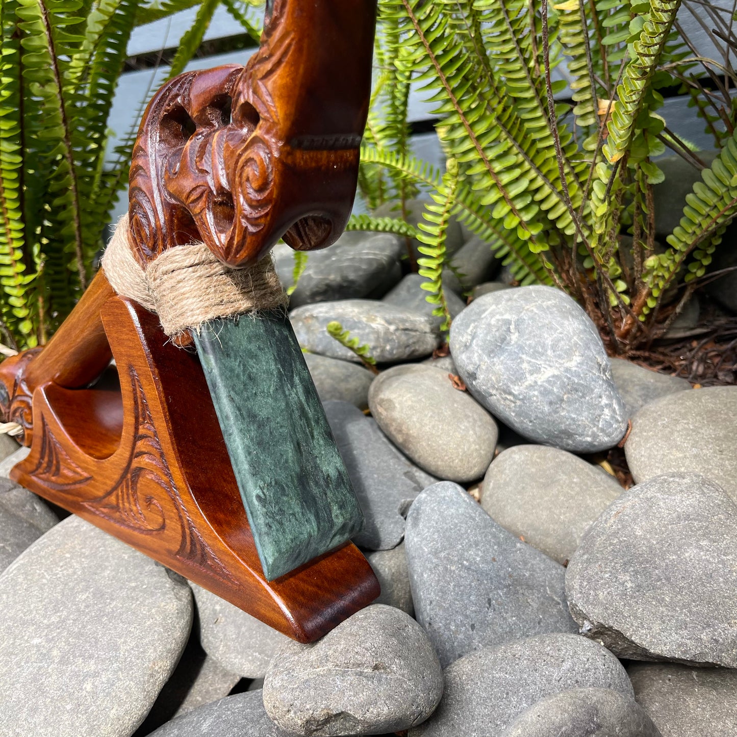 Toki Pounamu - Wood Carvings