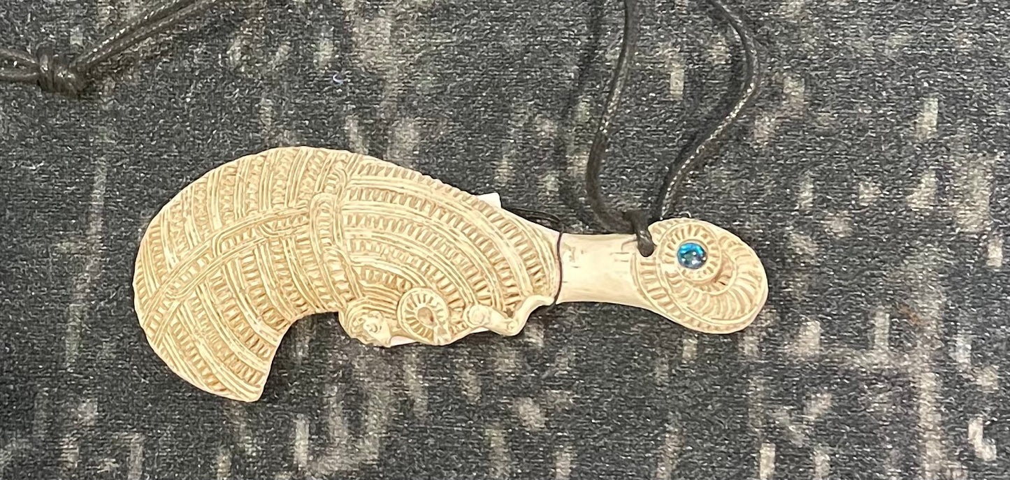 Small Polystone Patu - Maori Patu
