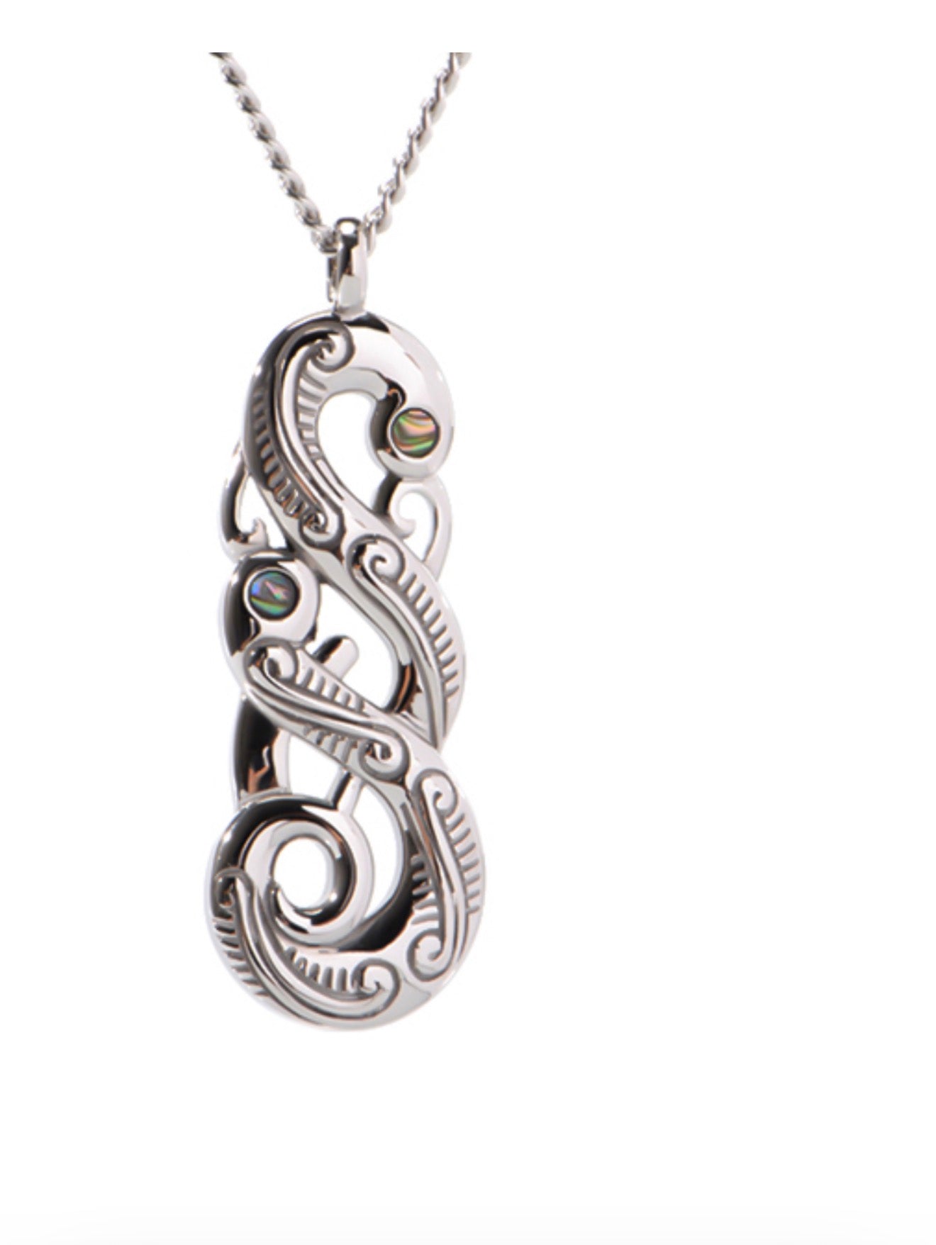 Stainless Steel Manaia Necklace