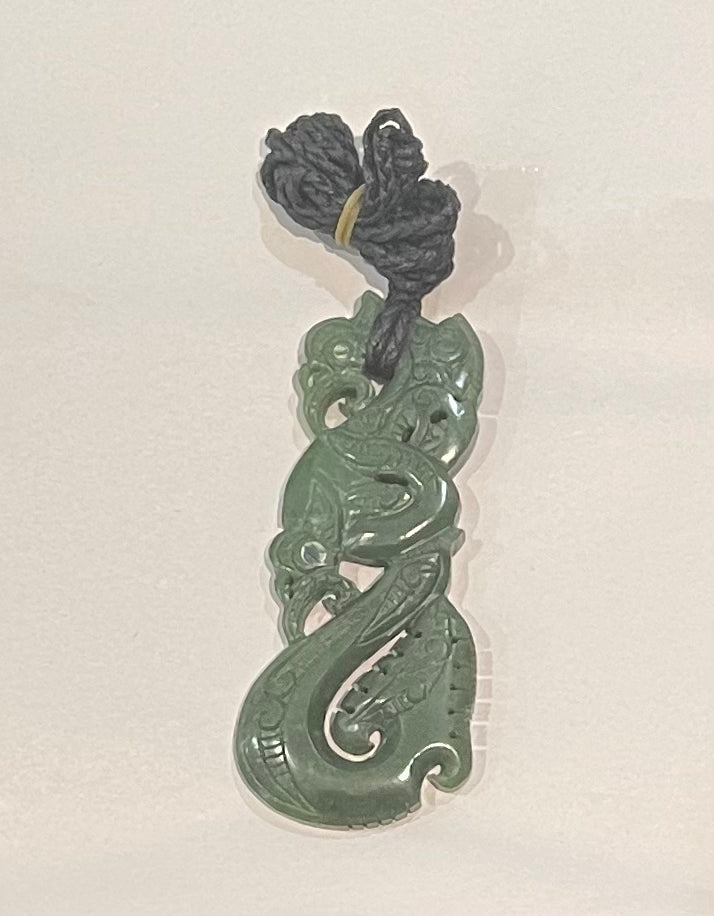 Double Manaia Pounamu Necklace