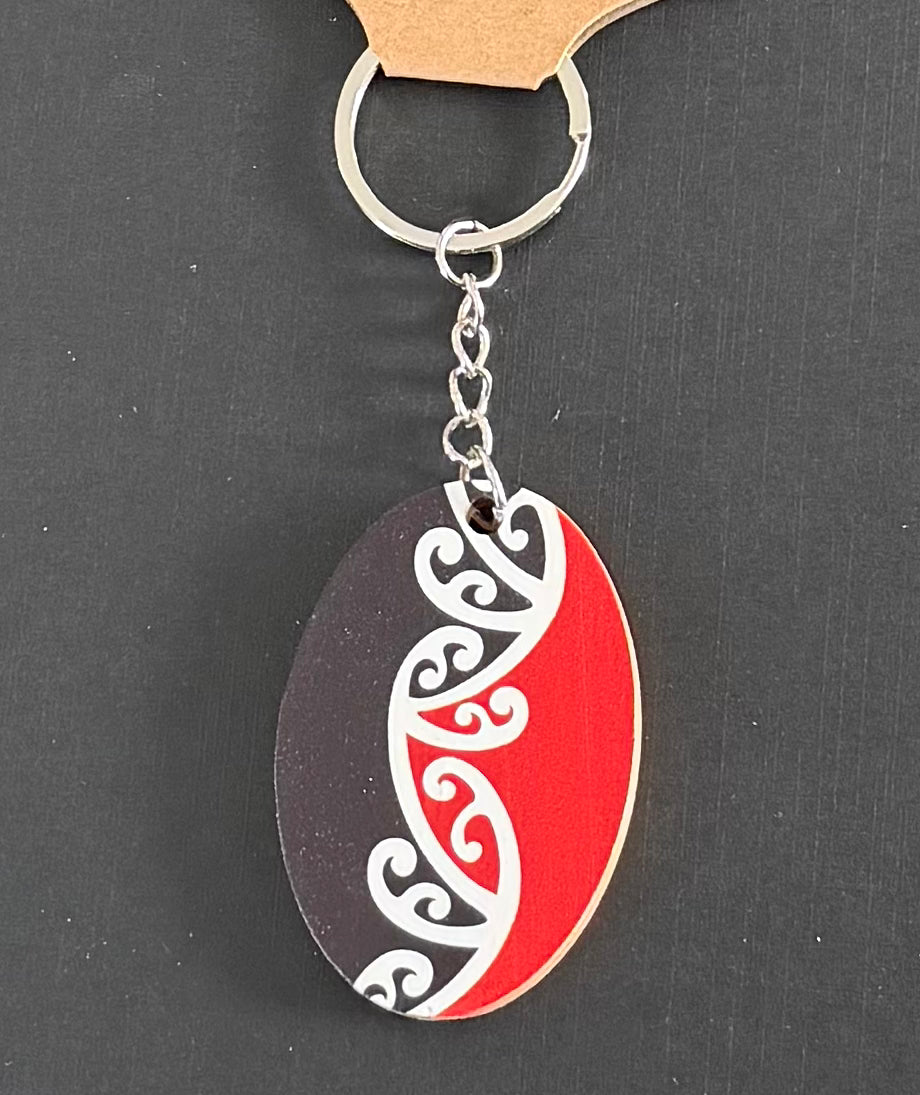 - Wooden keyring