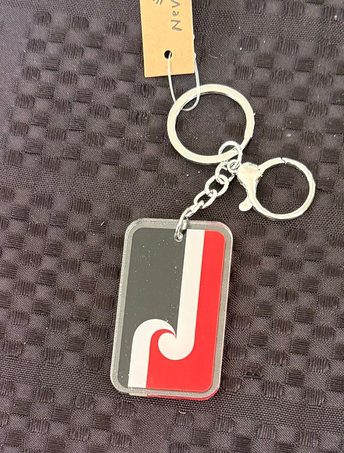 Acrylic Maori Flag Key Ring