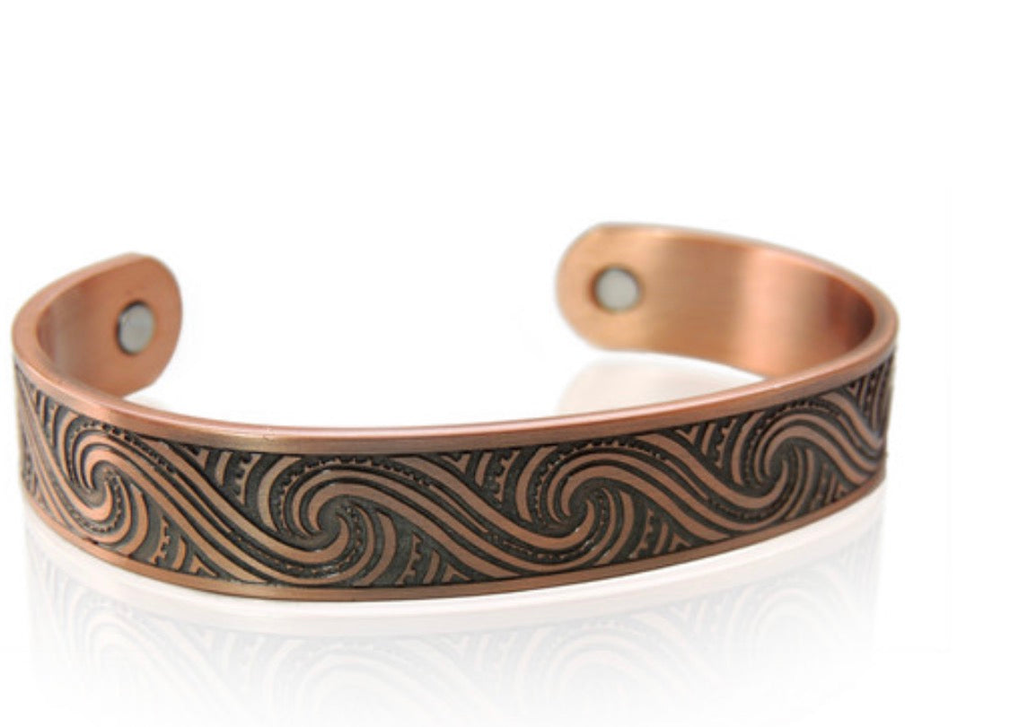 Copper Bracelet - Koru Design