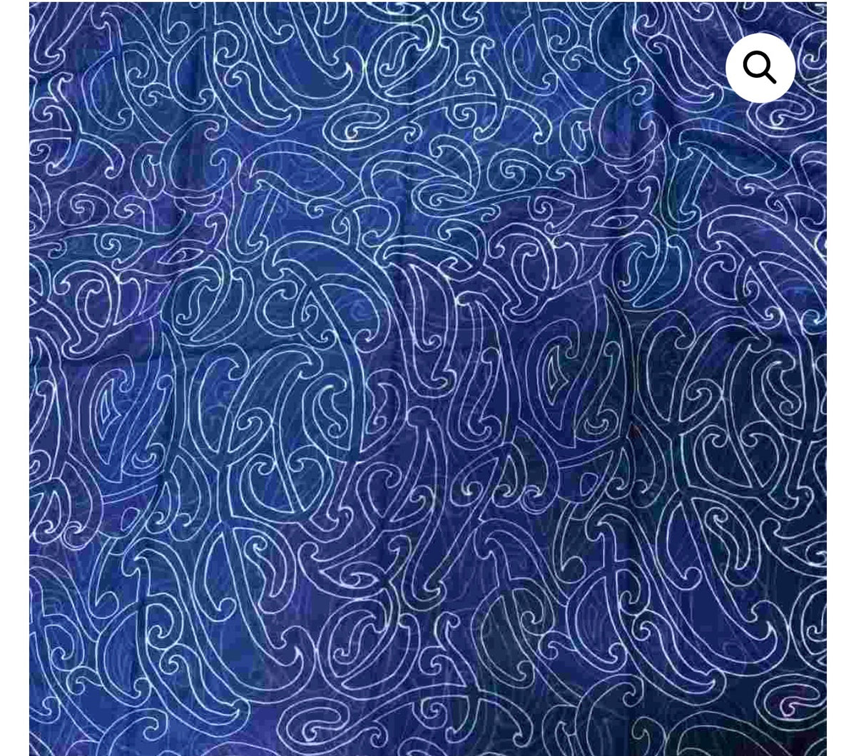 Maori Design Scarve blue
