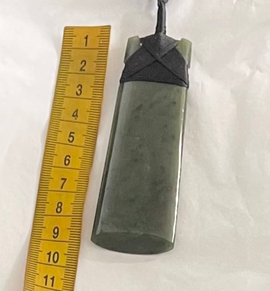 Polished 9cm Greenstone Toki 6