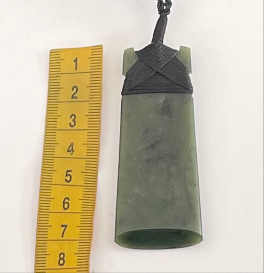 Semi Polished 7cm Greenstone Toki 5