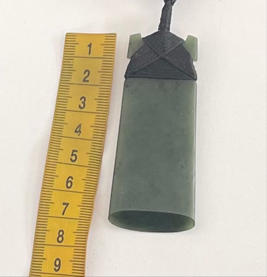 Semi Polished 7cm Greenstone Toki 6