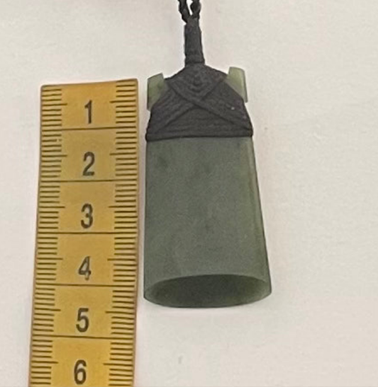 Semi Polished 4cm Greenstone Toki 6