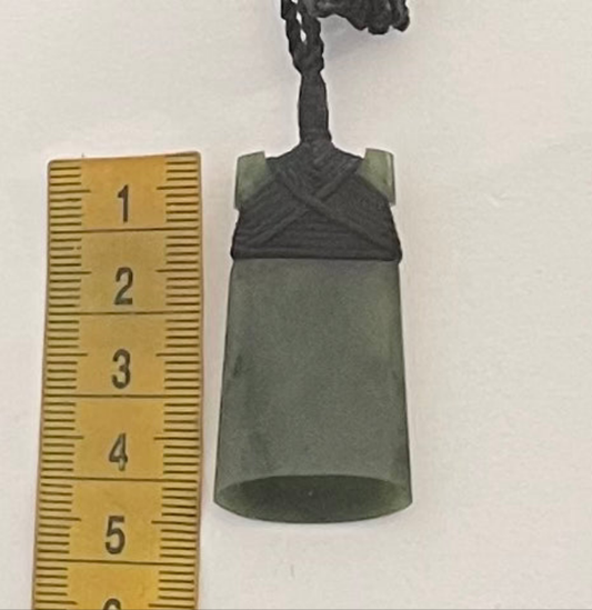 Semi Polished 4cm Greenstone Toki 5