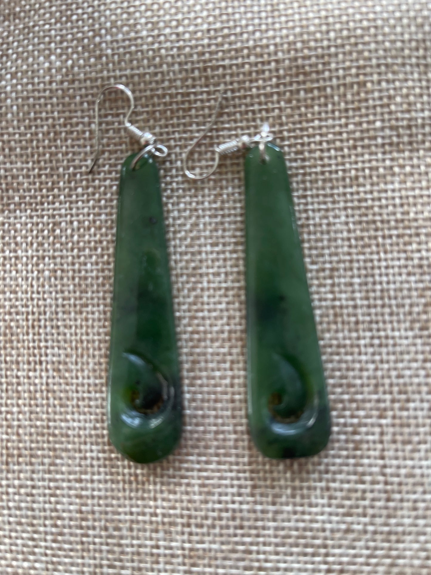 Toki Greenstone Earrings