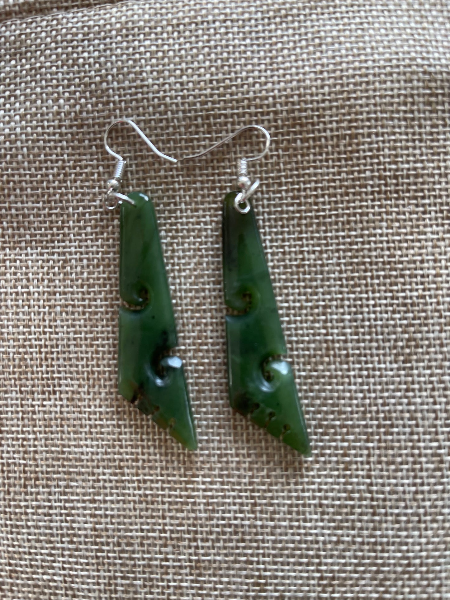 Toki Greenstone Earrings