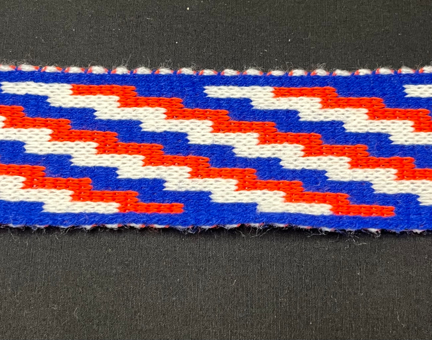 Royal Blue, White & Orange - Poutama Band 2.5inch
