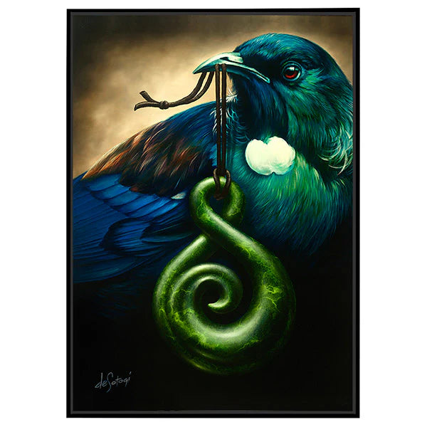 Framed Canvas NZ - Maori Art - Large Canvas - Maori Prints