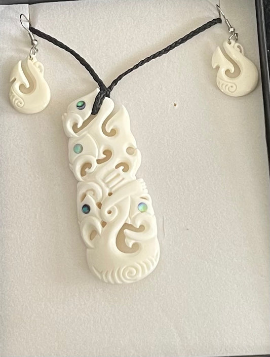 Maori Jewellery - Manaia Carving - Bone Carving Designs
