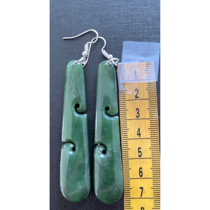 Toki Greenstone Earrings