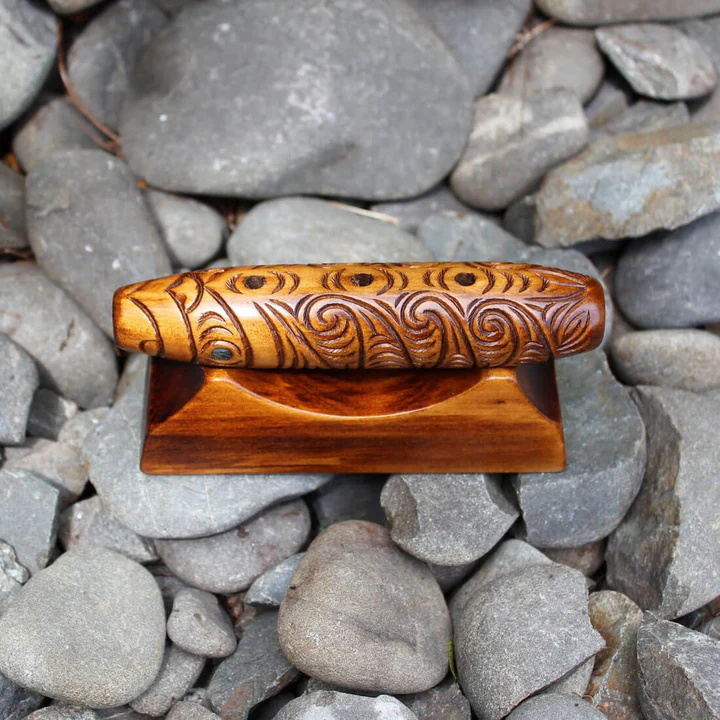 Carved Kōauau - Wood Carvings